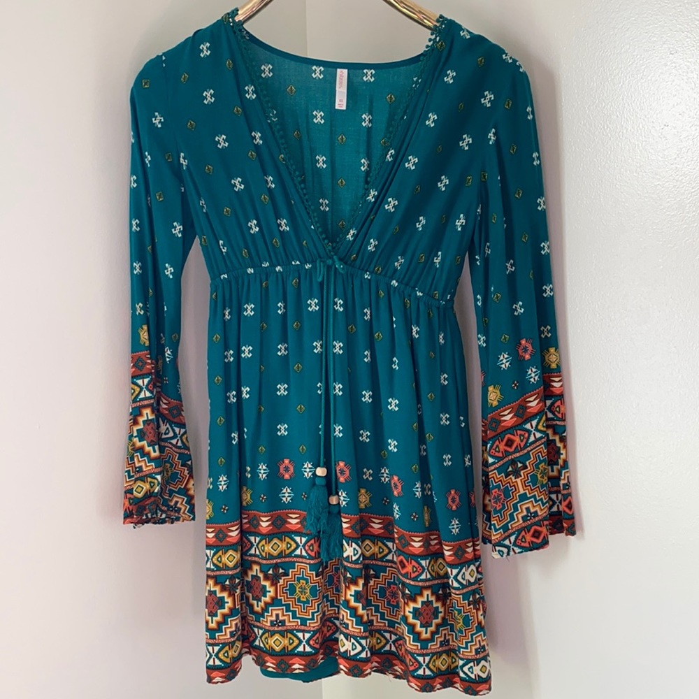 NWOT Mixed Print Dress/Swim Suit Cover Up